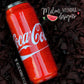 Soda Pop Can Glitter Tumblers Coke Coca-Cola