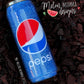 Soda Pop Can Glitter Tumblers Pepsi