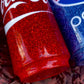 Soda Pop Can Glitter Tumblers