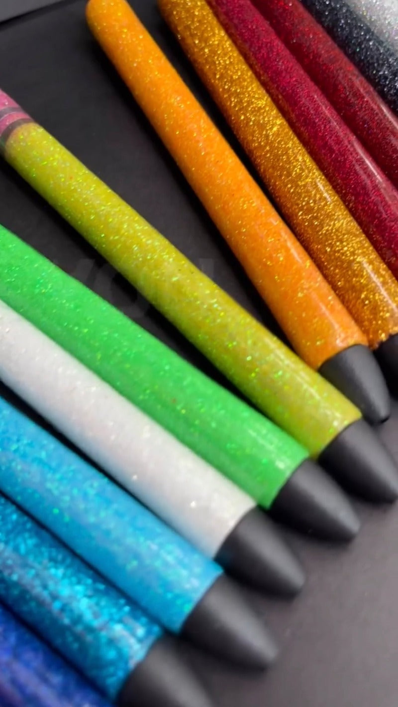 Pastel Rainbow Glitter Pens – Melon Momma Designs LLC
